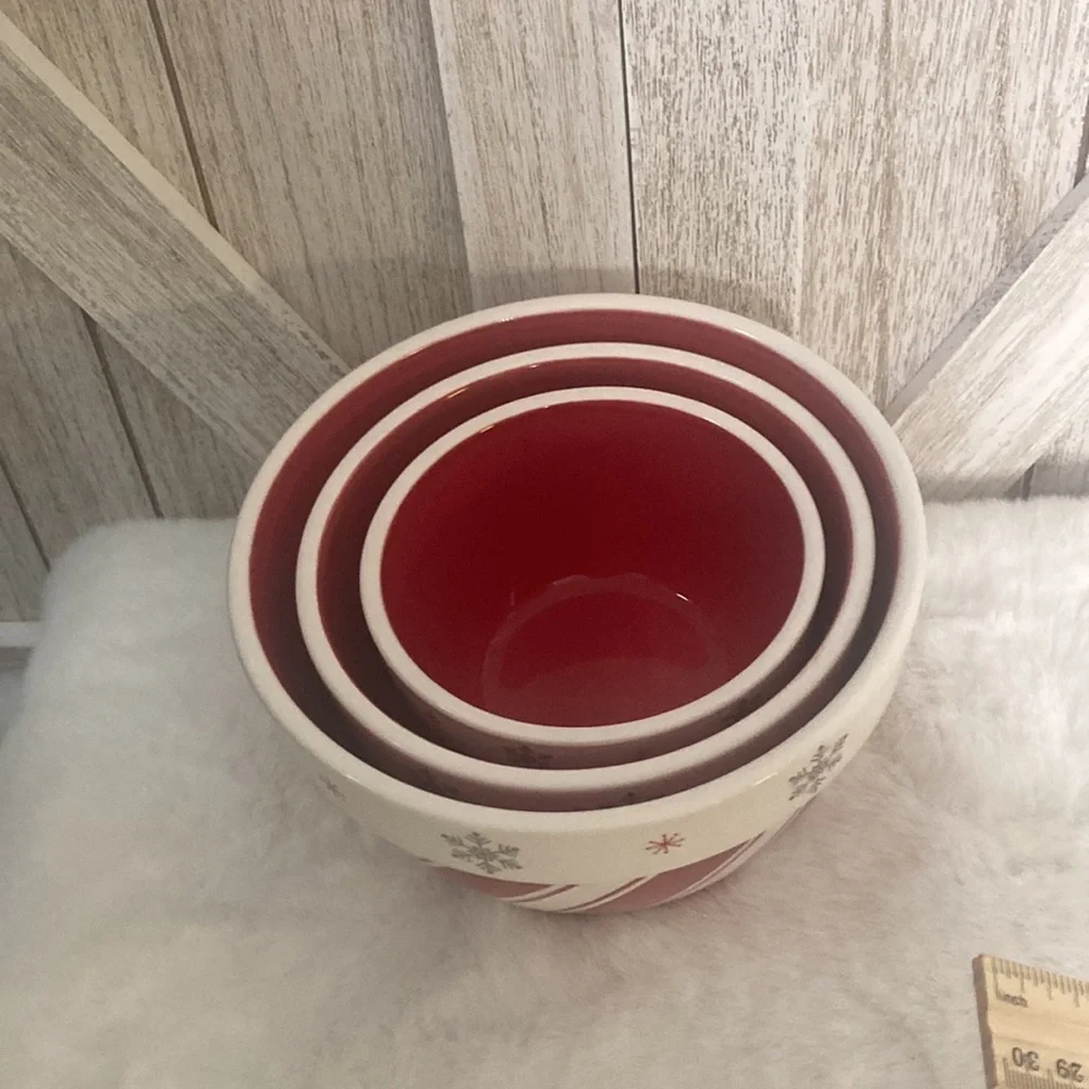 Terramoto 2018 Christmas Nesting Bowls